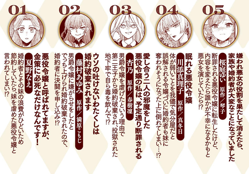 Akuyaku Reijou desu ga, Shiawase ni natte Misemasu wa! Anthology Comic 16