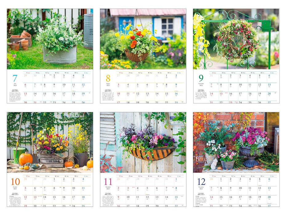 Calendar 2025 A Year of Petite Blooms: 12-Month Flower Flowers & Plants (Monthly/Wall Calendar) (Impress Calendar 2025)