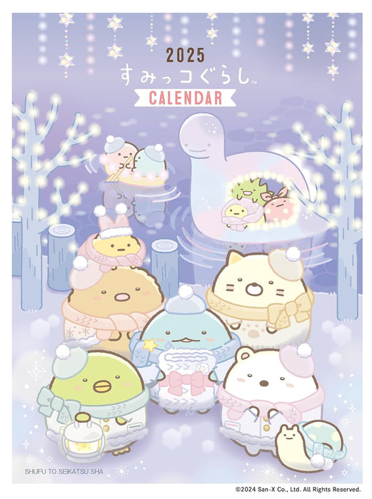 2025 Sumikko Gurashi Desk Calendar