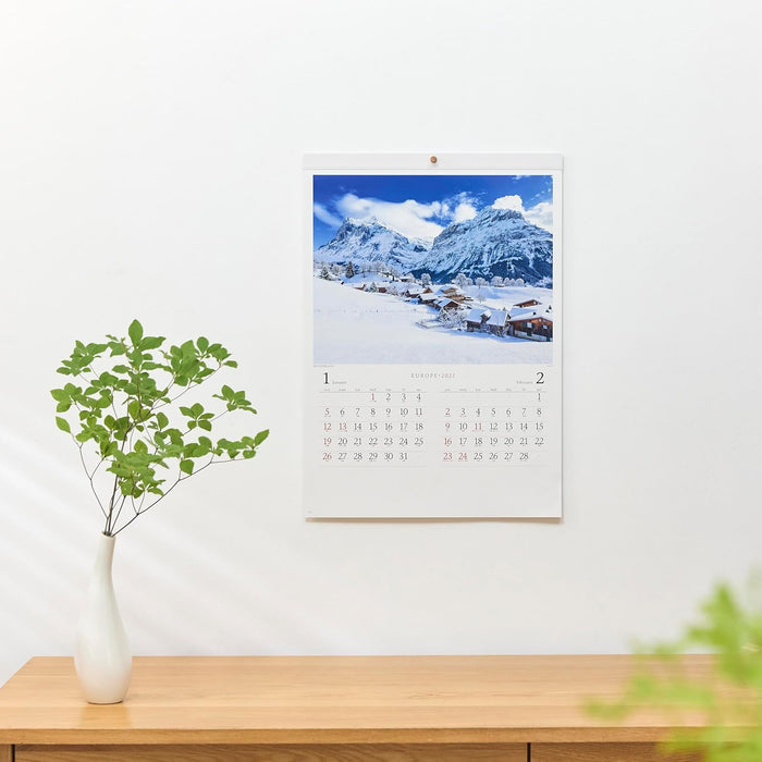 New Japan Calendar 2025 Wall Calendar Europe NK28