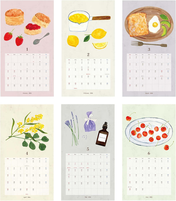 EL COMMUN MATOKA 2026 Wall Calendar Chevalet CAL-168