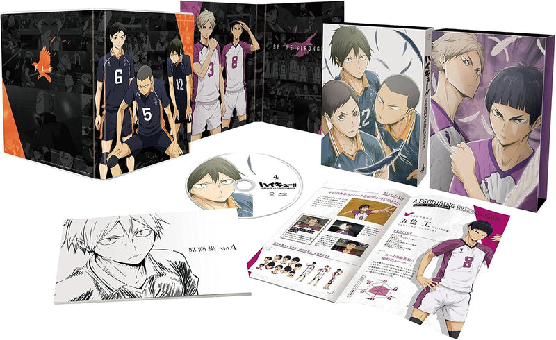 Haikyu!! Karasuno Koukou vs. Shiratorizawa Gakuen Koukou Vol.4(Limited First-Press Edition) [DVD]