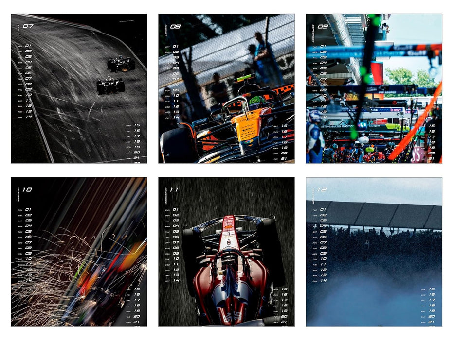 Calendar 2026 DRAMATIC CIRCUS F1 Calendar (Monthly/Wall Calendar) (Impress Calendar 2026)