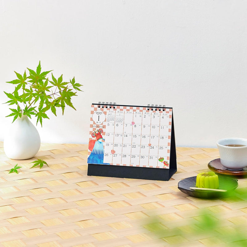 New Japan Calendar 2025 Desk Calendar Ichimatsu NK567