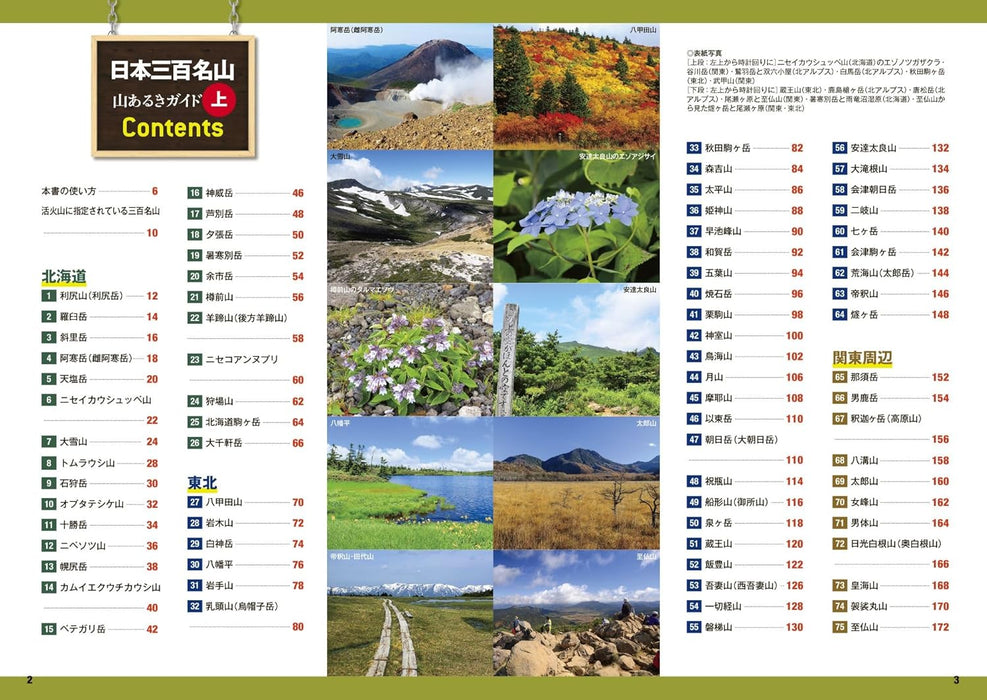 The 300 Famous Mountains of Japan: Hiking Guide Part 1