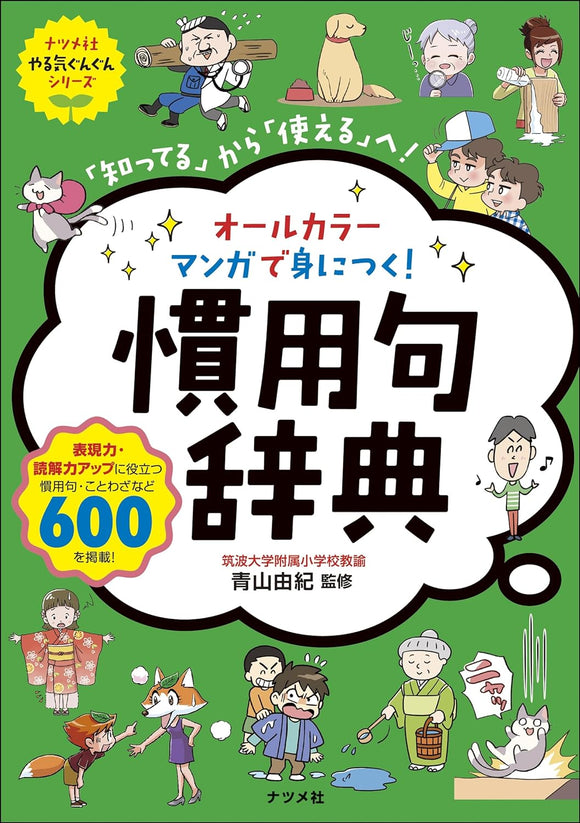 All Color Learn with Manga! Idioms Dictionary