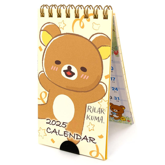 Todan 2025 Pocket Calendar Rilakkuma 12.3 x 7cm TD-30081