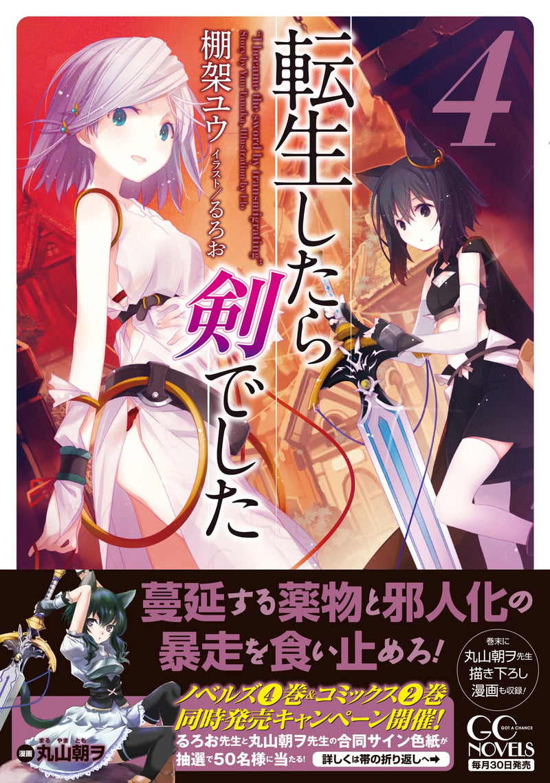 Reincarnated as a Sword (Tensei Shitara Ken Deshita) 4 (Light Novel)