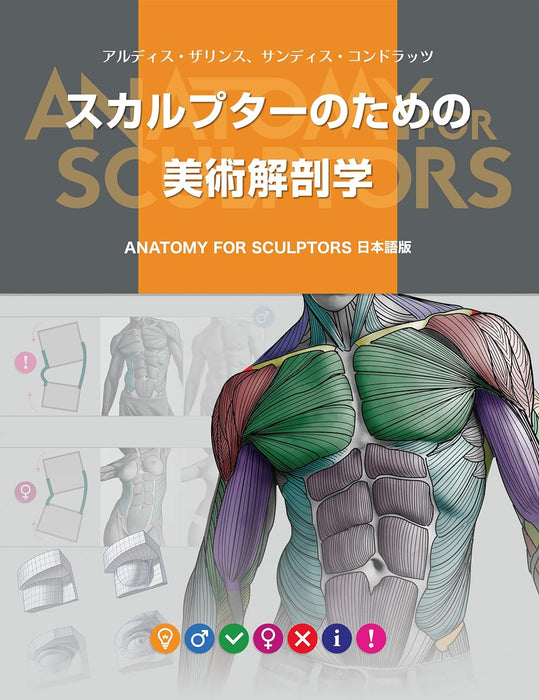 Anatomy For Sculptors Japanese Edition