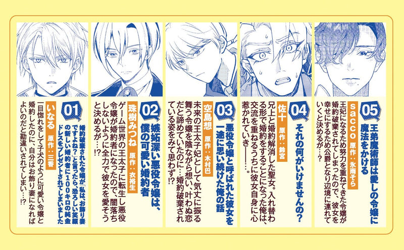 Akuyaku Reijou ga Konyaku Haki Sareta no de, Ima Kara Ore ga Shiawase ni Shimasu. Anthology Comic 4