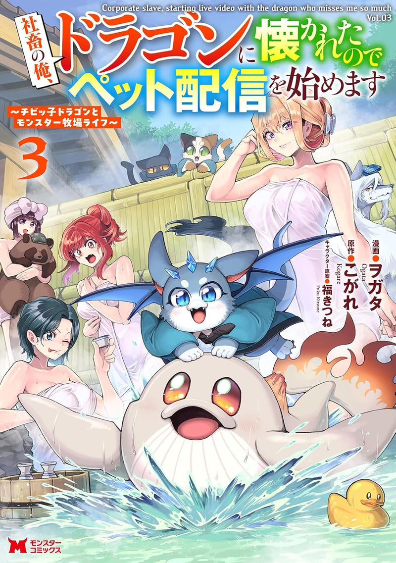 Shachiku no Ore, Dragon ni Natsukareta node Pet Haishin wo Hajimemasu - Chibikko Dragon to Monster Bokujou Life - 3