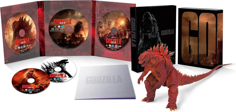 GODZILLA [2014] Strictly Limited Production 5-Disc Set with S.H.MonsterArts GODZILLA [2014] Poster Image Ver. [Blu-ray]