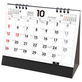 Todan 2025 Desk L Calendar Basic (with Sliding Date Marker) 15.6 x 18cm TD-266