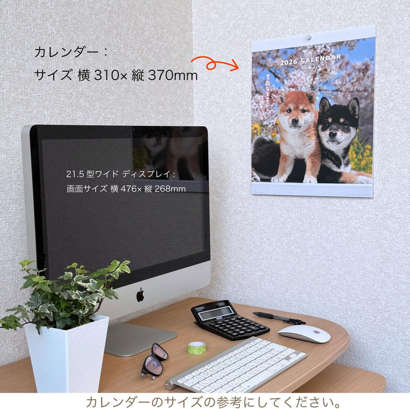Active Corporation 2026 DOG Wall Calendar 26ACL-01