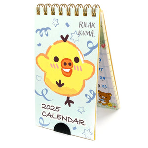 Todan 2025 Pocket Calendar Kiiroitori 12.3 x 7cm TD-30083