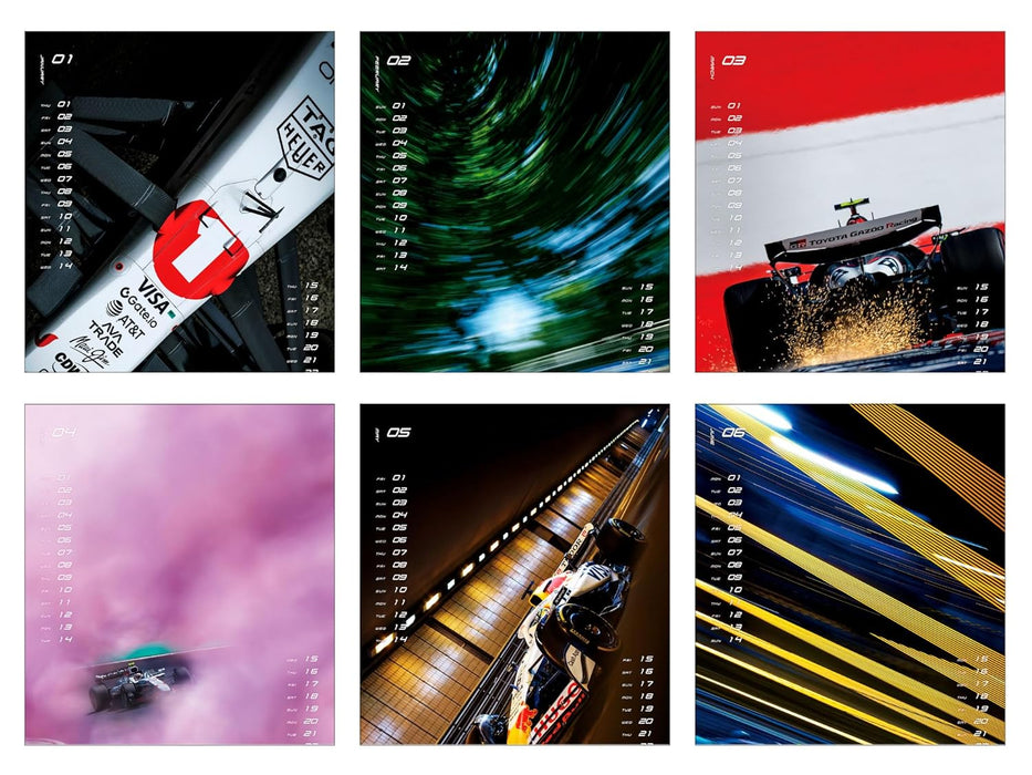 Calendar 2026 DRAMATIC CIRCUS F1 Calendar (Monthly/Wall Calendar) (Impress Calendar 2026)