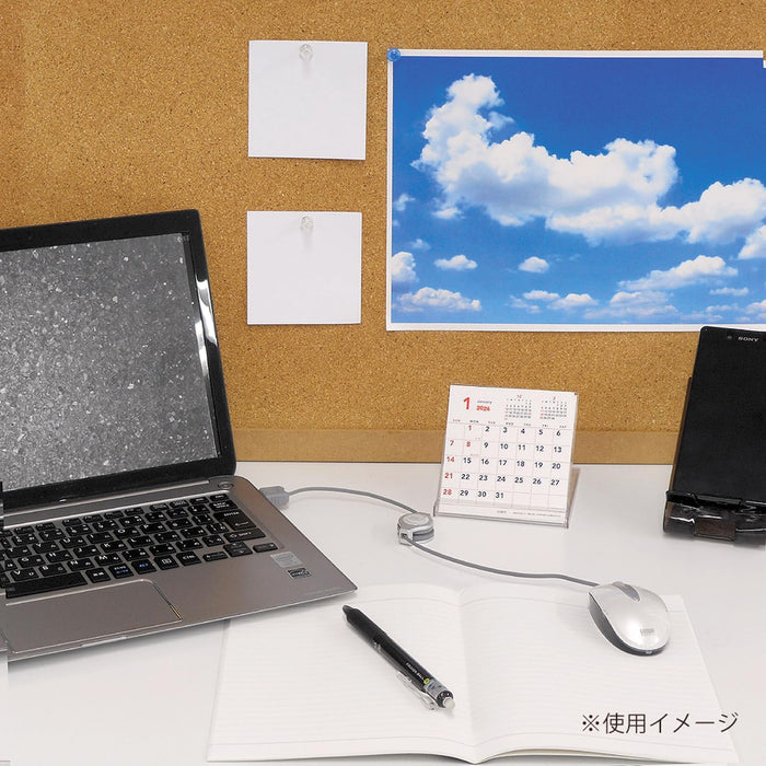 M-PLAN 2026 Cubics Desk Calendar Floppy Basic 204001-01-45