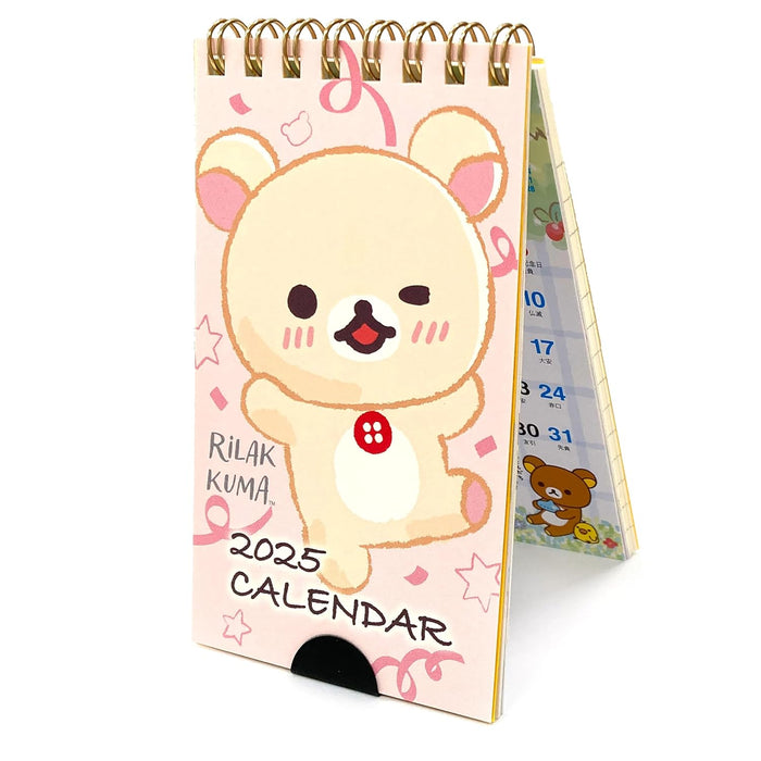 Todan 2025 Pocket Calendar Korilakkuma 12.3 x 7cm TD-30082