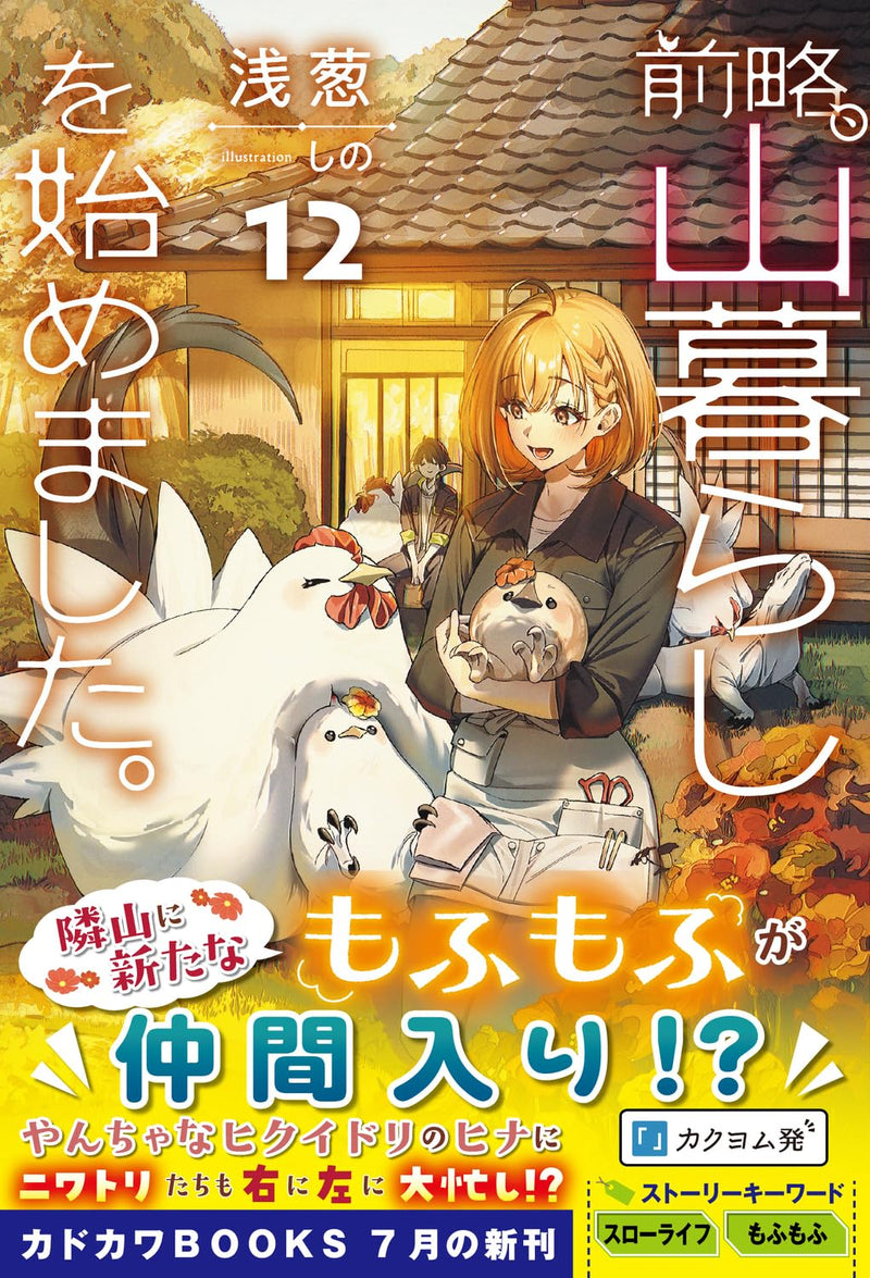 Zenryaku, Yamagurashi wo Hajimemashita. 12 (Light Novel)