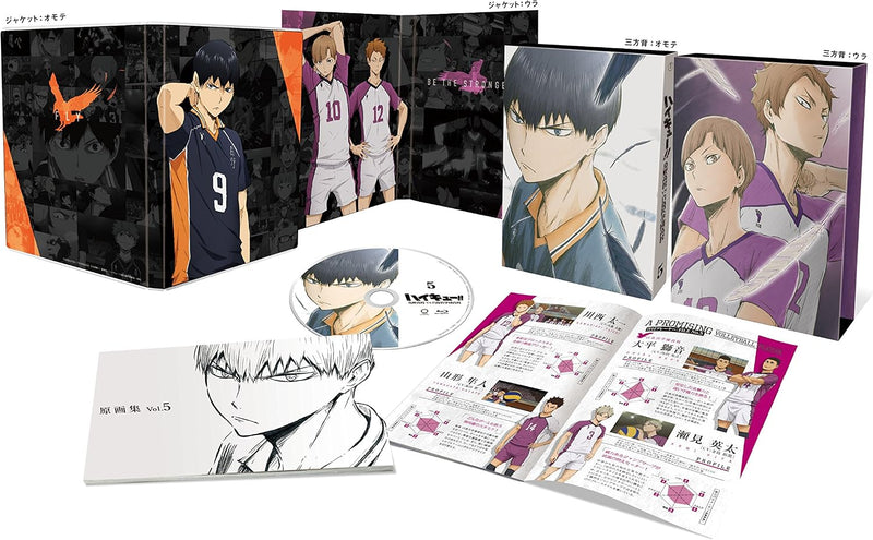 Haikyu!! Karasuno Koukou vs. Shiratorizawa Gakuen Koukou Vol.5(Limited First-Press Edition) [DVD]