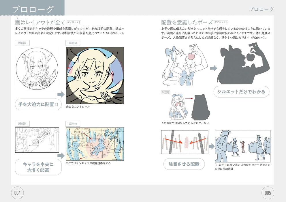 Anime Shijuku Ryu How to Draw the Optimal Illustration Layout - Easy for Anyone to Understand