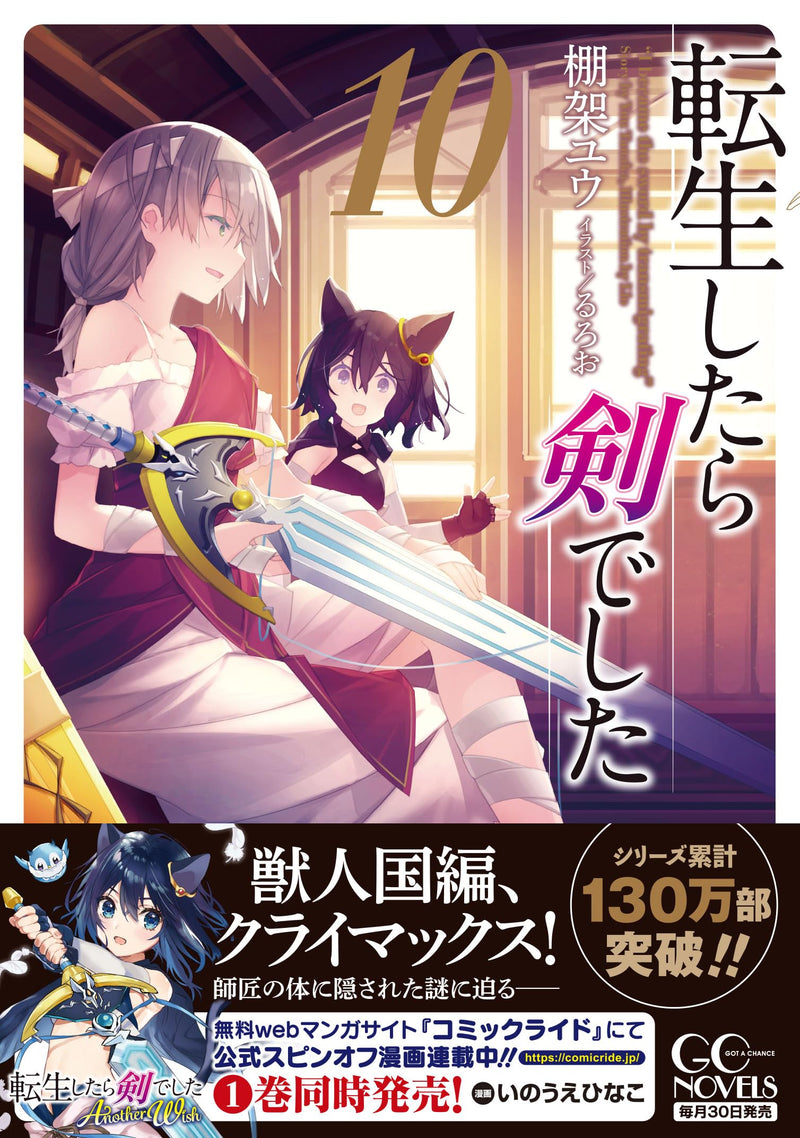Reincarnated as a Sword (Tensei Shitara Ken Deshita) 10 (Light Novel)