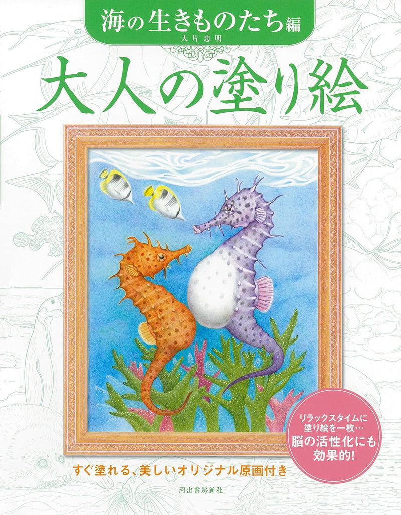Adult Coloring Book: Umi no Ikimonotachi-hen