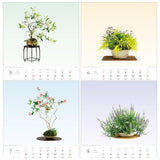 Todan 2025 Wall Calendar Wildflower Bonsai 53.5 x 38cm TD-819