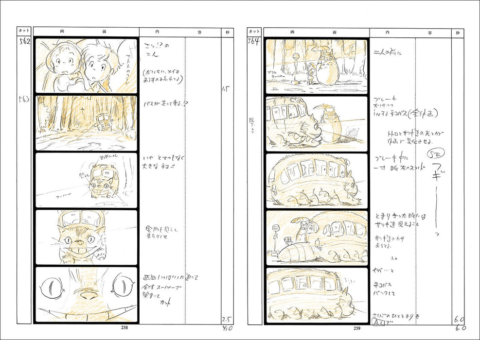 My Neighbor Totoro: Studio Ghibli Complete Storyboard Collection 3