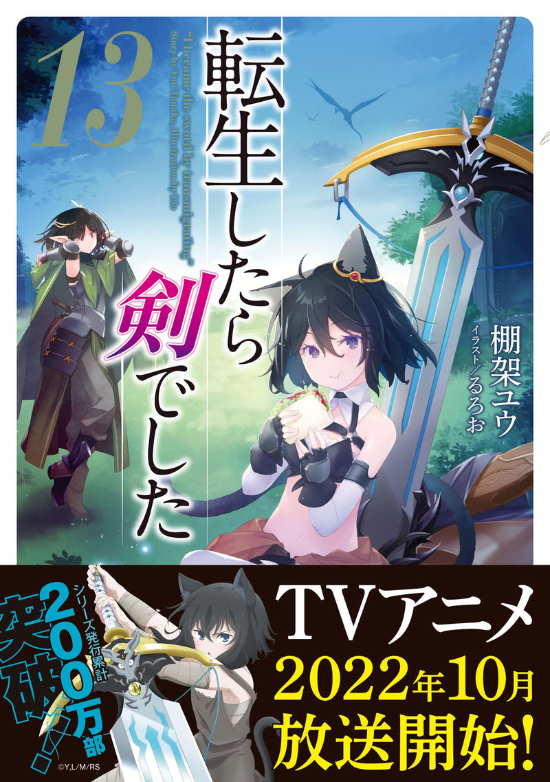 Reincarnated as a Sword (Tensei Shitara Ken Deshita) 13 (Light Novel)
