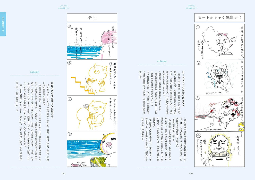 Otona no Kenkou Zukuri to Kosodate no Koto wo Manga ni Shitemita. 2