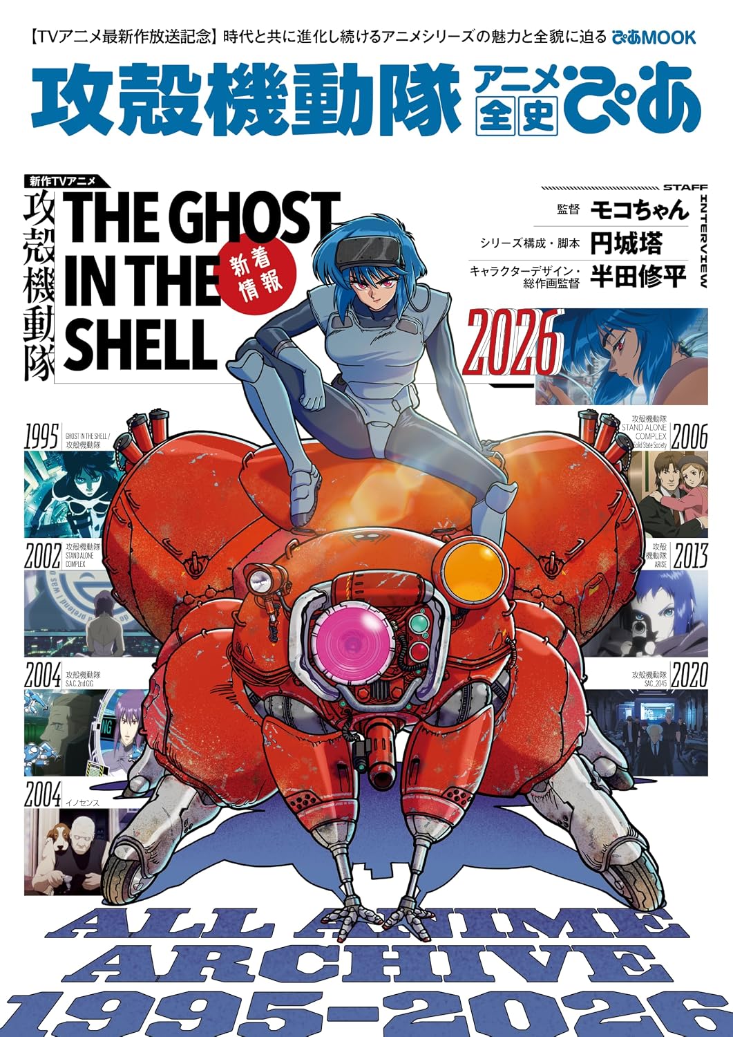Ghost in the Shell (Koukaku Kidoutai) All Anime Archive 1995-2026