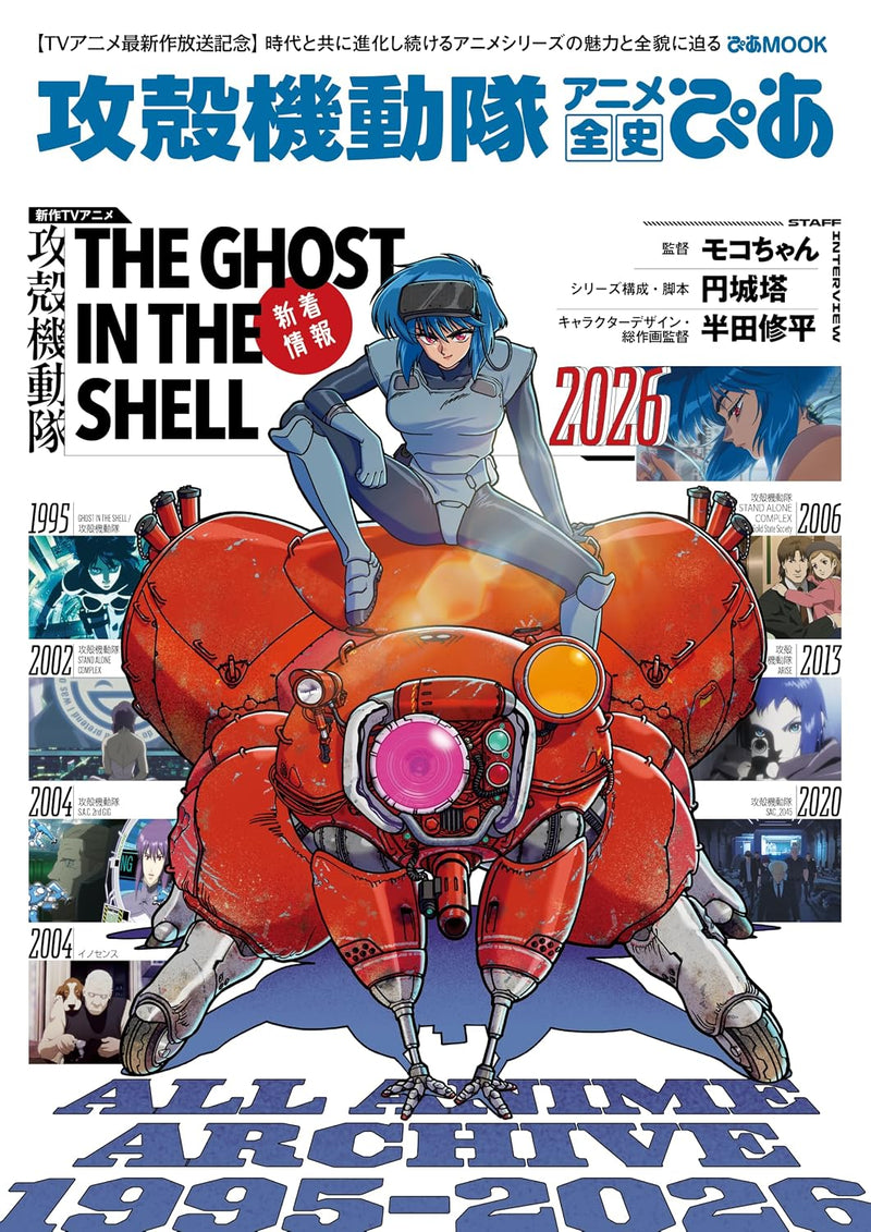 Ghost in the Shell (Koukaku Kidoutai) All Anime Archive 1995-2026