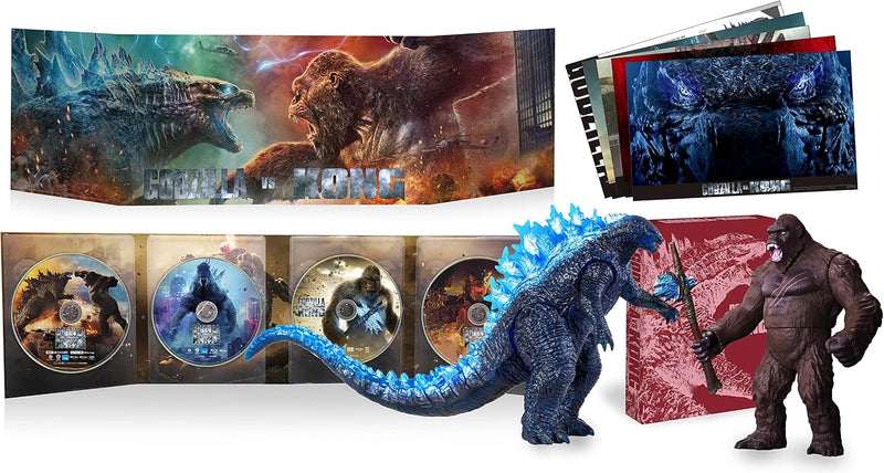 Godzilla vs. Kong ? Strictly Limited Production 4-Disc Set with Movie Monster Series GODZILLA VS. KONG SPECIAL SET [Blu-ray]