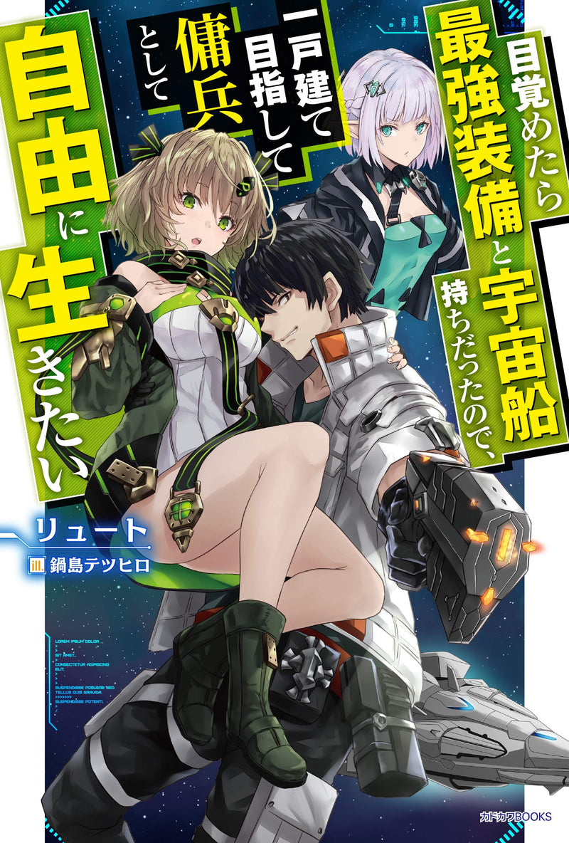 Mezametara Saikyou Soubi to Uchuusen-mochi Datta no de, Ikkodate Mezashite Youhei Toshite Jiyuu ni Ikitai (Light Novel)
