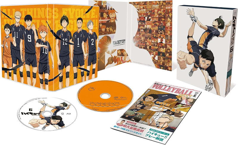Haikyu!! Second Season Vol.6 (Limited First-Press Edition) [DVD]