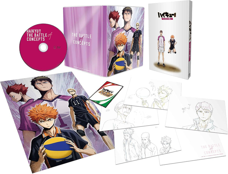 Haikyu!! The Movie 4: Battle of Concepts (Concept no Tatakai) (Limited First-Press Edition) [DVD]