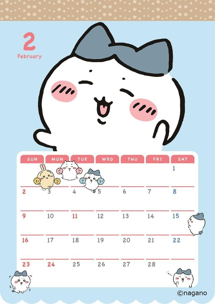 Chiikawa Calendar 2025