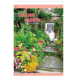 Todan 2025 Wall Calendar English Garden Tohan DX Film 75 x 50.4cm TD-535