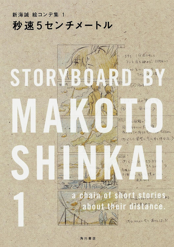 5 Centimeters per Second (Byousoku 5 Centimeter) Storyboard By Makoto Shinkai 1