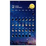 Todan 2025 Luna Pocket Calendar (with Memo) 12.3 x 7cm TD-30181