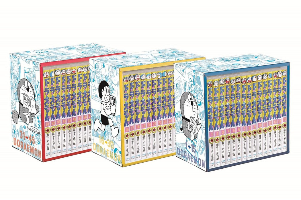 Tentomushi Comics 'Doraemon' Complete 45-Volume Set with Exclusive Box