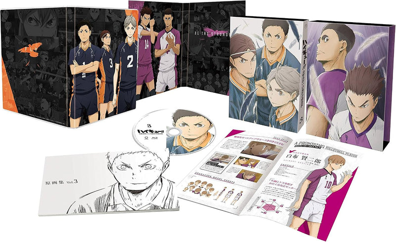 Haikyu!! Karasuno Koukou vs. Shiratorizawa Gakuen Koukou Vol.3(Limited First-Press Edition) [DVD]