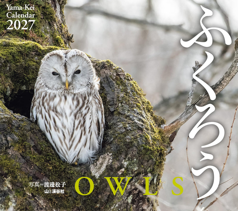 OWL Calendar 2027 (Monthly/Wall Calendar) (Yama-Kei Calendar 2027)