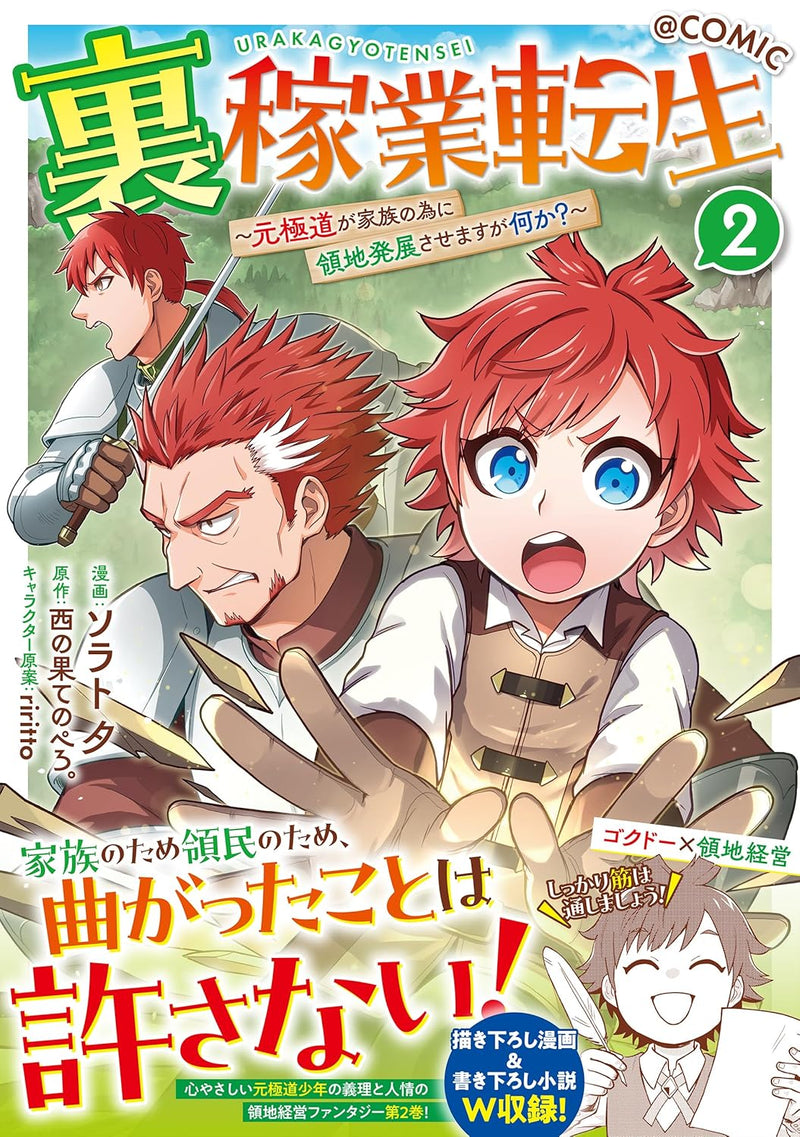 Ura Kagyou Tensei - Moto Gokudou ga Kazoku no Tame ni Ryouchi Hatten Sasemasu ga Nani ka? - @COMIC 2