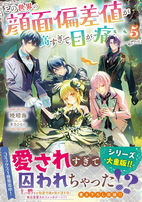 Kono Sekai no Ganmen Hensachi ga Takasugite Me ga Itai 5 (Light Novel)