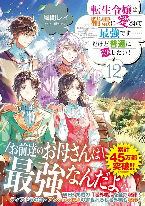 Tensei Reijou wa Seirei ni Aisarete Saikyou Desu... Dakedo Futsuu ni Koi Shitai! 12 (Light Novel)