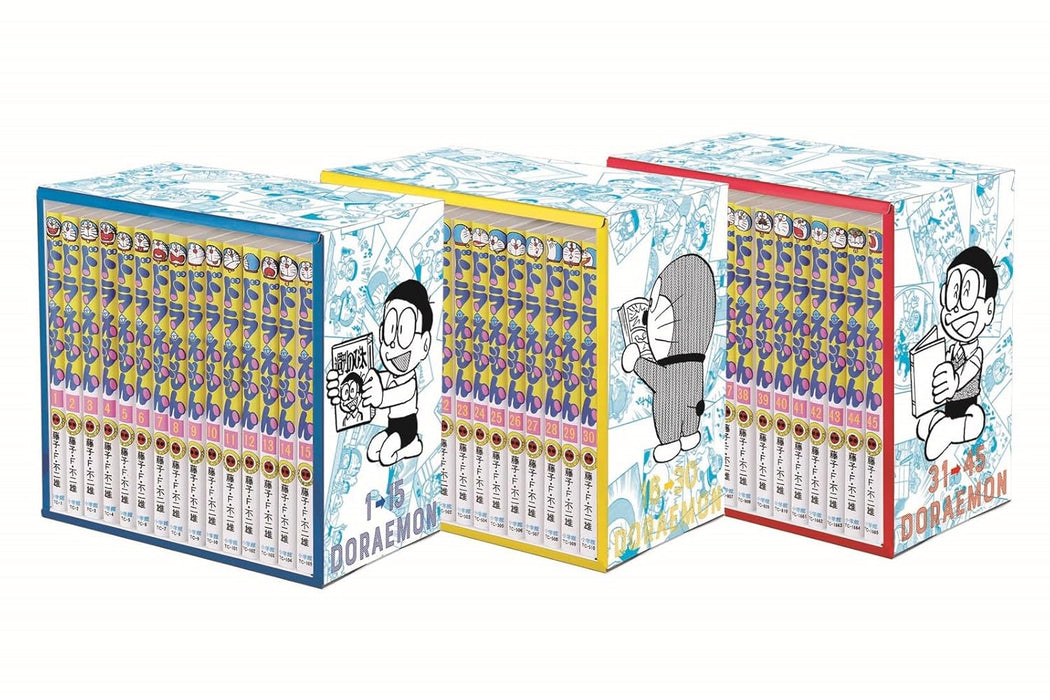 Tentomushi Comics 'Doraemon' Complete 45-Volume Set with Exclusive Box