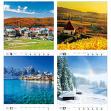 Todan 2025 Wall Calendar Beautiful World Tohan High DX Film 75.1 x 50.4cm TD-566