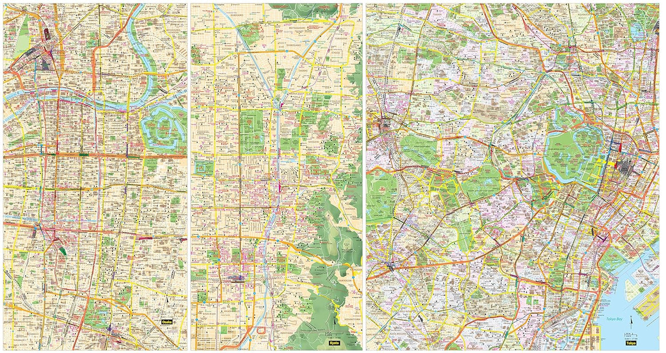 Travel Maps: Japan Fifth Edition (ASIA'S SELLING MAPS)